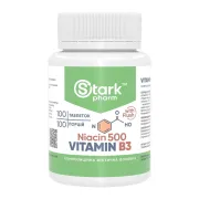 Вітамін В3 Stark Pharm Stark Niacin Vitamin B3 with Flush 500mg , 100 таблеток