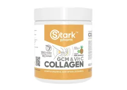 Коллаген Stark Pharm GCM Collagen+Vitamin C Kiwi Pineapple, 300 г