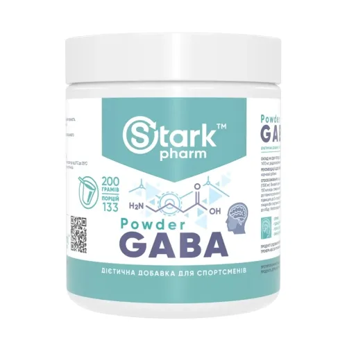 Аминокислоты Stark Pharm Gaba, 200 г - Фото№1 Аминокислоты Stark Pharm Gaba, 200 г - Фото№1
