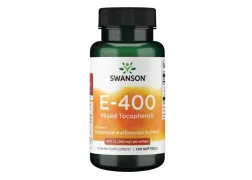 Витамин E -Vitamin Swanson E Mixed Tocopherols 400 IU, 100 капсул