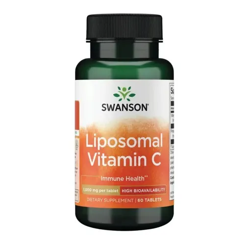 Вітамін C Ліпосомальний Swanson Liposomal Vitamin C 1000 мг, 60 таблеток - Фото№1