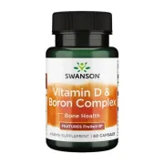 Вітамін Д Swanson Vitamin D Boron Complex, 60 капсул