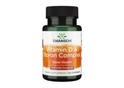 Витамин Д Swanson Vitamin D Boron Complex, 60 капсул