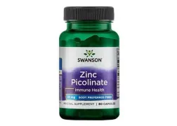 Дієтична добавка цинк Zinc Picolinate 22 mg Swanson, 60 капсул