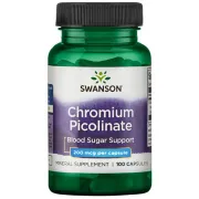 Дієтична добавка Хром Chelated Chromium 200mcg Swanson, 180 капсул Дієтична добавка Хром Chelated Chromium 200mcg Swanson, 180 капсул
