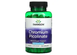 Дієтична добавка Хром Chromium Picolinate 200mg Swanson