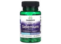 Дієтична добавка Селен Chelated Selenium Complex 200 mcg Swanson, 90 капсул