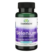 Дієтична добавка Селен Selenium 100mcg Swanson, 200 капсул Дієтична добавка Селен Selenium 100mcg Swanson, 200 капсул