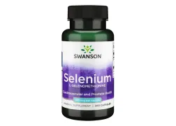 Дієтична добавка Селен Selenium 100mcg Swanson, 200 капсул