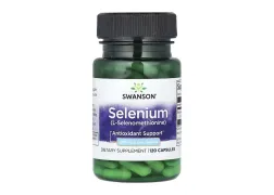 Диетическая добавка Селен Selenium 200mcg Swanson, 120 капсул