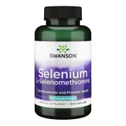 Дієтична добавка Селен Selenium L-Selenomethionine 100mcg Swanson, 300 капсул