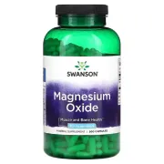 Магній Magnesium Oxide 200mg Swanson, 500 капсул Магній Magnesium Oxide 200mg Swanson, 500 капсул