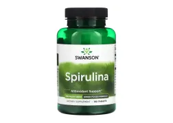  Дієтична добавка Swanson Спіруліна - Spirulina 500mg, 180 таблеток