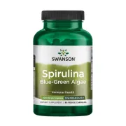 Дієтична добавка Swanson Спіруліна - Spirulina Blue-Green Alhae 500mg, 90 капсул Дієтична добавка Swanson Спіруліна - Spirulina Blue-Green Alhae 500mg, 90 капсул