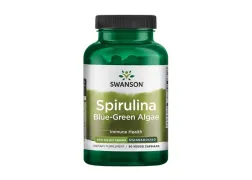  Дієтична добавка Swanson Спіруліна - Spirulina Blue-Green Alhae 500mg, 90 капсул