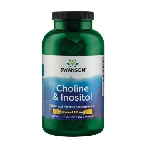 Вітамін В8 Swanson Choline Inos 250mg, 250 капсул - Фото№1 Вітамін В8 Swanson Choline Inos 250mg, 250 капсул - Фото№1