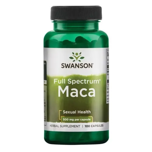 Адаптогены Maca 500 mg Swanson, 100 капсул - Фото№1