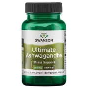 Адаптогени Ultimate Ashwagandha 250 mg Swanson, 60 капсул Адаптогени Ultimate Ashwagandha 250 mg Swanson, 60 капсул