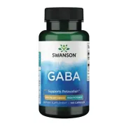 Амінокислоти Swanson GABA 500 mg, 100 капсул