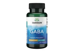 Аминокислоты Swanson GABA 500 mg, 100 капсул