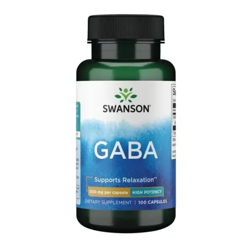Аминокислоты Swanson GABA 500 mg, 100 капсул - Фото№1 Аминокислоты Swanson GABA 500 mg, 100 капсул - Фото№1