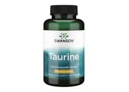 Аминокислоты Swanson Taurine 500mg, 100 капсул