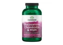 Хондропротекторы Swanson Glucosamine Chondroitin Msm - Higher Strength, 240 таблеток