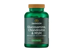 Хондропротектори Swanson Glucosamine Chondroitin MSM, 90 капсул