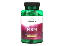 Хондропротектор Swanson MSM 1000mg, 120 капсул