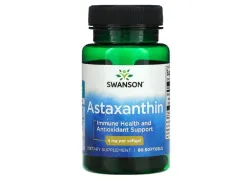 Антиоксидант Astaxanthin 4mg Swanson, 60 капсул