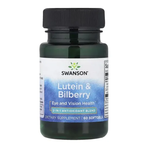 Антиоксидант Swanson Lutein & Bilberry - Фото№1 Антиоксидант Swanson Lutein & Bilberry - Фото№1