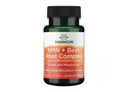 Антиоксидант Swanson NMN + Beet Root Complex, 30 капсул