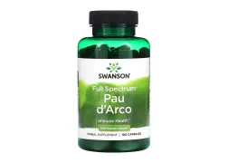 Антиоксидант Swanson Pau d'Arco 500 mg, 100 капсул
