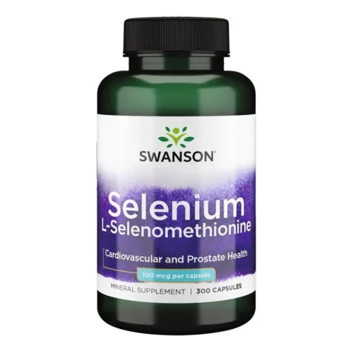 Антиоксидант Swanson Selenium L-Selenomethionine 100mcg, 300 капсул - Фото№1