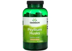 Клітковина Psyllium Husks 610 mg Swanson, 100 капсул