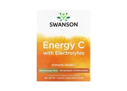 Диетическая добавка Swanson Витамины Energy C with Electrolytes Orange, 30 саше