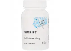 Диетическая добавка цинк Zinc Picolinate 30 mg Thorne, 180 капсул Диетическая добавка цинк Zinc Picolinate 30 mg Thorne, 180 капсул