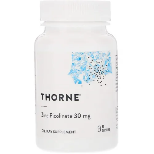 Диетическая добавка цинк Zinc Picolinate 30 mg Thorne, 180 капсул - Фото№1