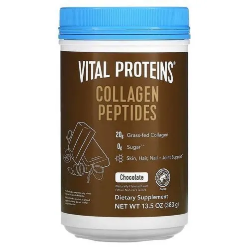 Коллагеновые пептиды Collagen Peptides Chocolate Vital Proteins, 383 г - Фото№1 Коллагеновые пептиды Collagen Peptides Chocolate Vital Proteins, 383 г - Фото№1