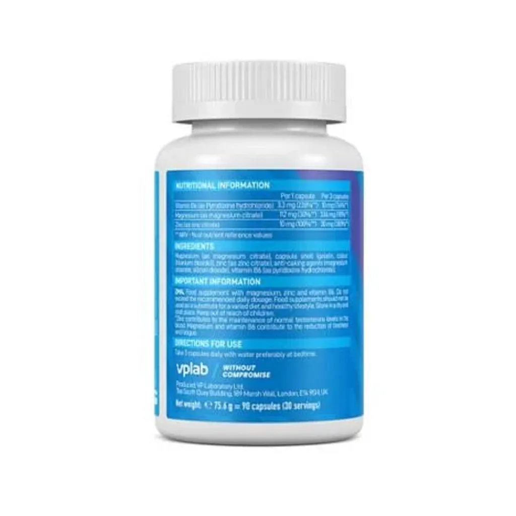 Минеральный комплекс ZMA VPLab, 90 капсул