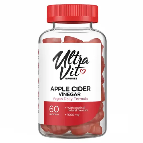 Суперфуды VPlab Nutrition Apple Cider Vinegar, 60 жевательных конфет - Фото№1