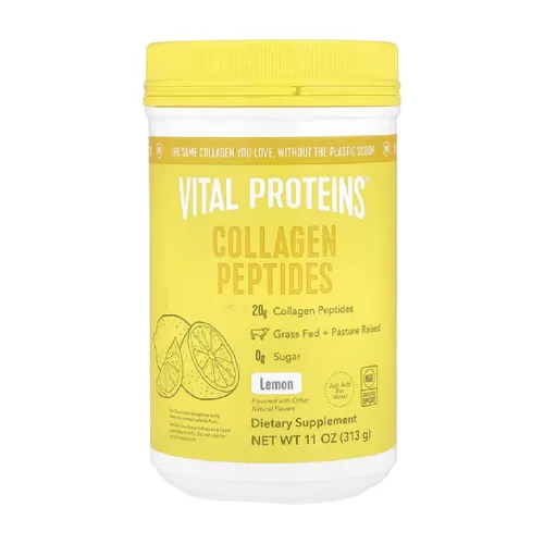 Коллагеновые пептиды Collagen Peptides Lemon Vital Proteins, 313 г - Фото№1 Коллагеновые пептиды Collagen Peptides Lemon Vital Proteins, 313 г - Фото№1