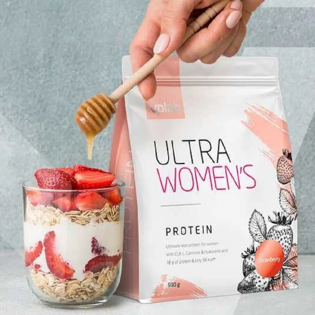 Протеїн Ultra Women`s Protein Strawberry VPLab, 500 г Протеїн Ultra Women`s Protein Strawberry VPLab, 500 г