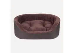Лежанка Amiplay Aspen, размер S 58x46x17 см, коричневый Лежанка Amiplay Aspen, размер S 58x46x17 см, коричневый