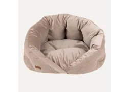 Лежанка Amiplay Siena, размер S 50x50x35 см, бежевый Лежанка Amiplay Siena, размер S 50x50x35 см, бежевый