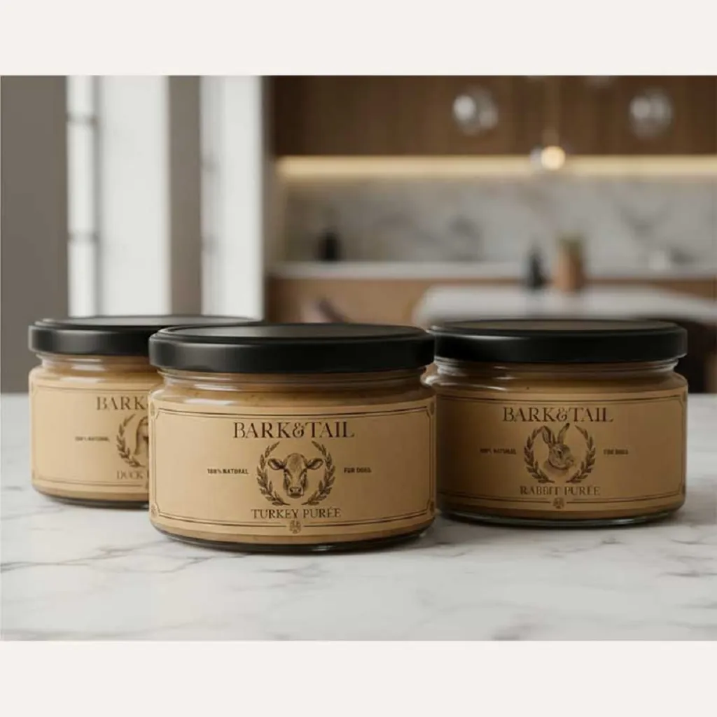 Натуральное пюре для собак с говядиной Bark Tail - Beef Puree, 180 г Натуральное пюре для собак с говядиной Bark Tail - Beef Puree, 180 г