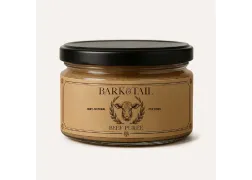 Натуральное пюре для собак с говядиной Bark Tail - Beef Puree, 180 г Натуральное пюре для собак с говядиной Bark Tail - Beef Puree, 180 г