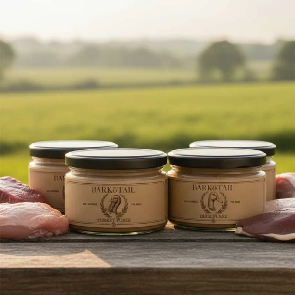 Натуральное пюре для собак с говядиной Bark Tail - Beef Puree, 180 г Натуральное пюре для собак с говядиной Bark Tail - Beef Puree, 180 г