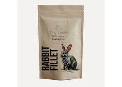 Натуральное лакомство для собак чипсы из филе кролика Bark Tail - 100 % Rabbit Fillet, 50 г Натуральное лакомство для собак чипсы из филе кролика Bark Tail - 100 % Rabbit Fillet, 50 г