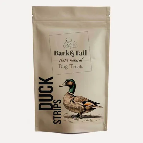Натуральное лакомство для собак утка Bark Tail - Dog Treats 100% Duck, 50 г - Фото№1 Натуральное лакомство для собак утка Bark Tail - Dog Treats 100% Duck, 50 г - Фото№1